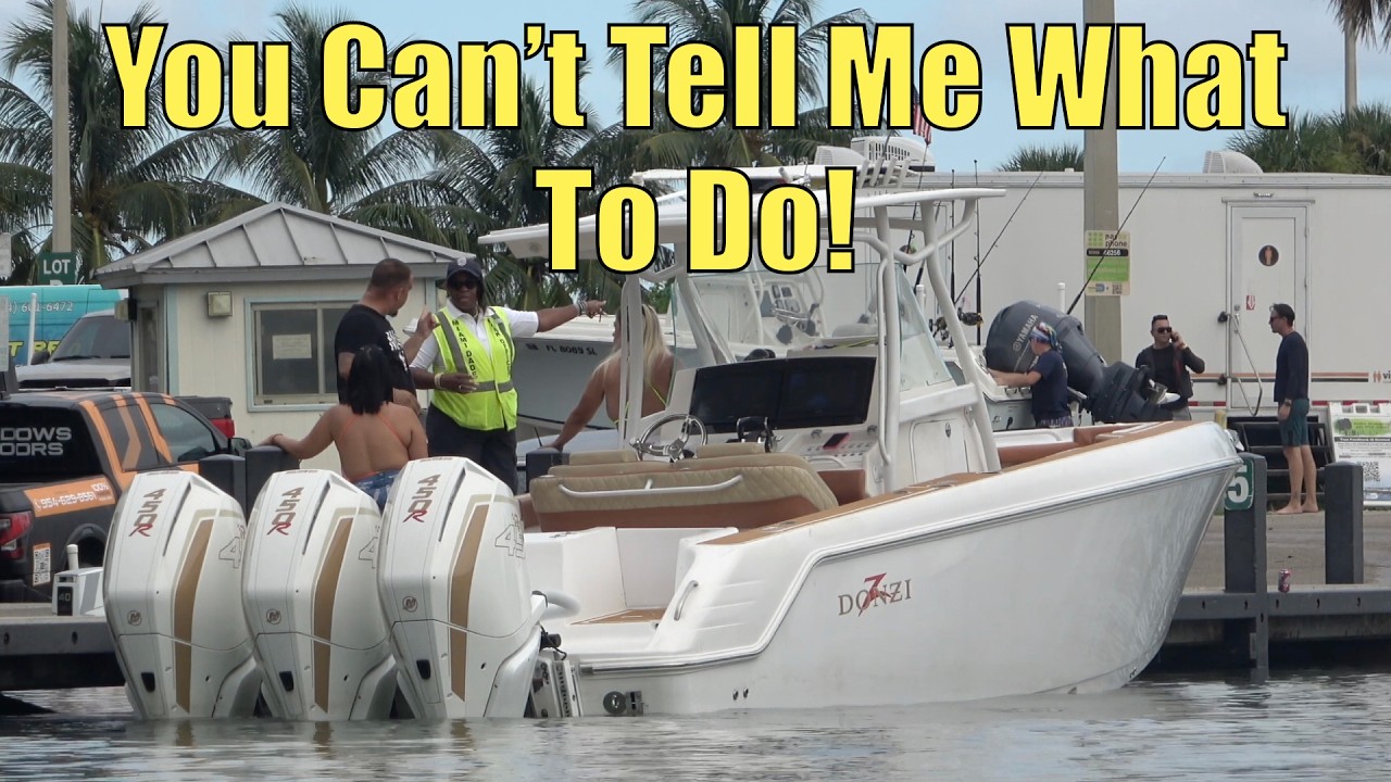 Not Following Instructions!! | Miami Boat Ramps