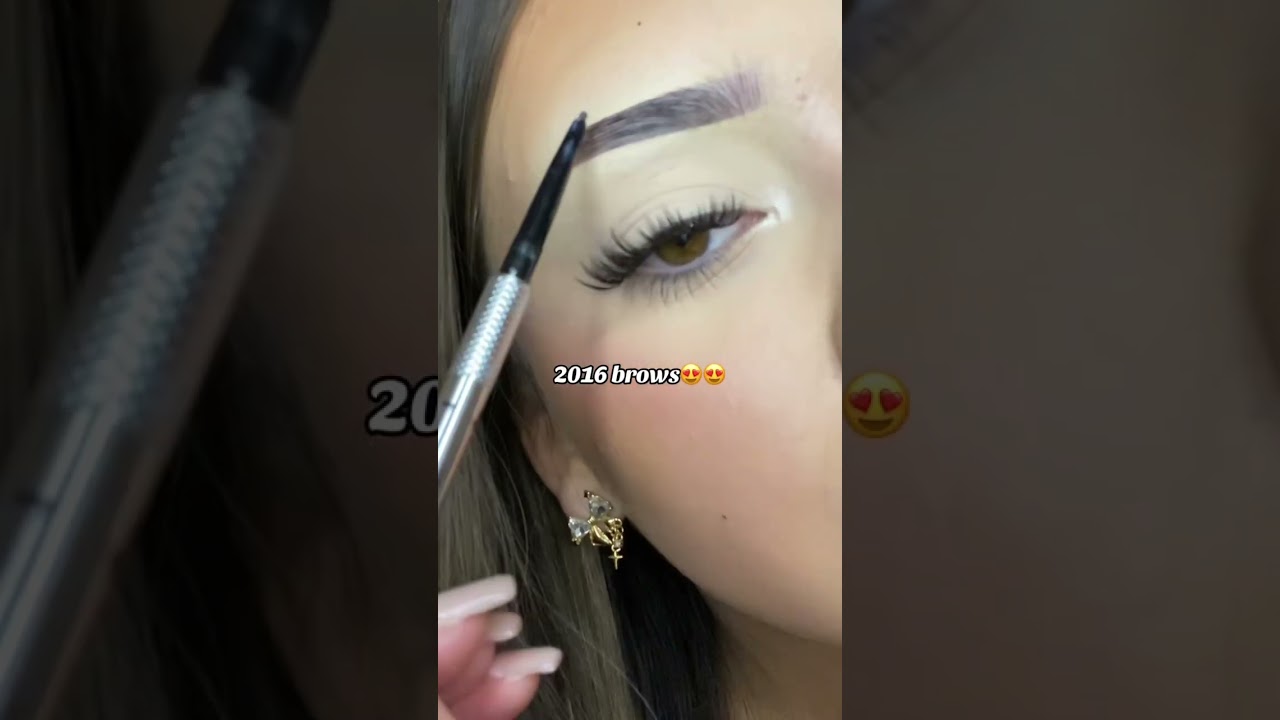 The best type of brows!! #makeup #eyebrowtutorial #youtubeshorts #2016