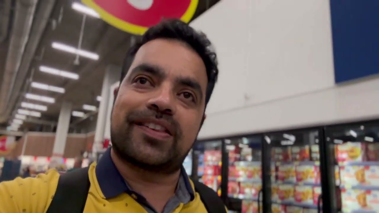 Grocery shopping from Walmart Canada