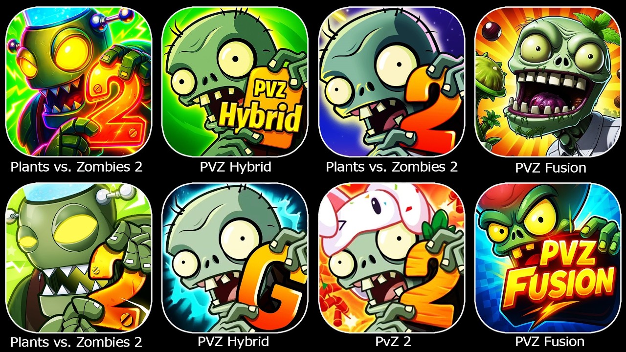 PVZ Hybrid,PVZ Fusion,Plants vs. Zombies 2,PvZ 2,Plants vs. Zombies 2 Chinese