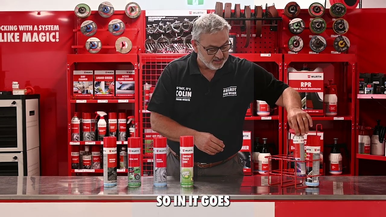 Wurth Australia Product Tutorial | Colin's Favourites
