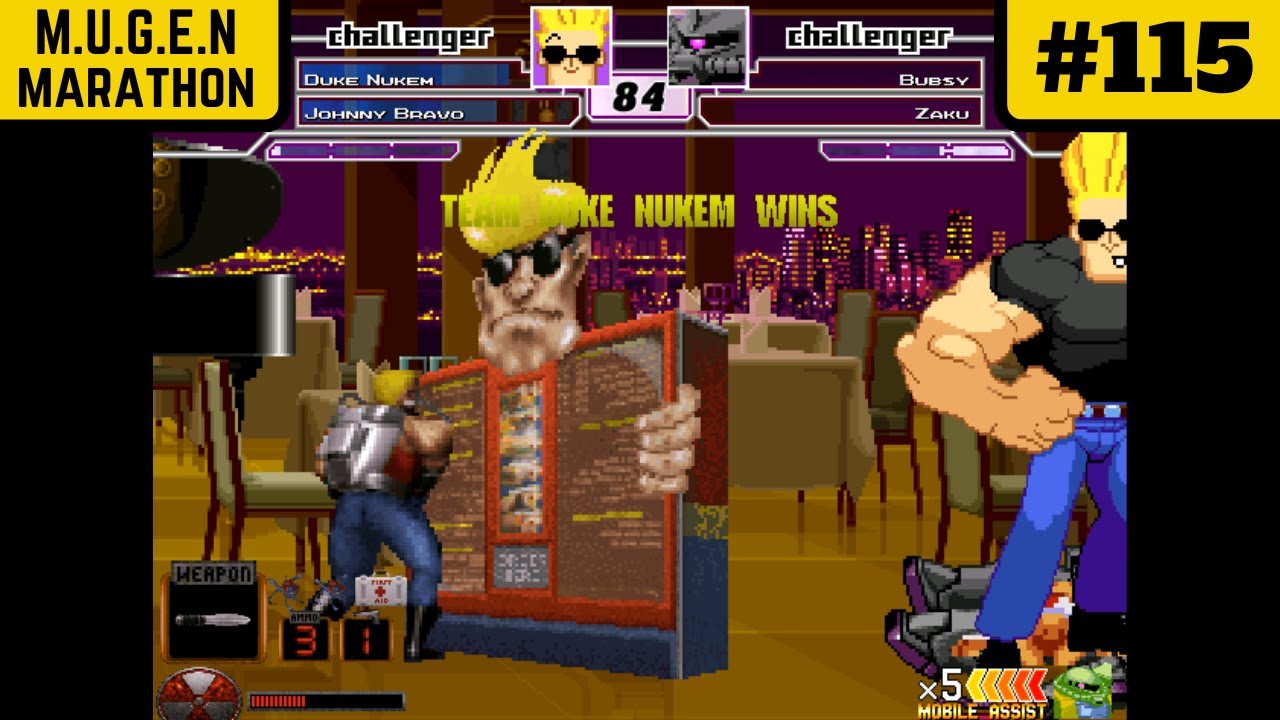 The Self Awareness, It's Astounding - Mr. Jum's Mugen Mystery Marathon # 115