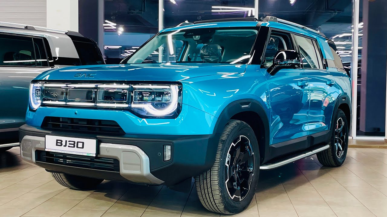 BAIC BJ30e – гибридный внедорожник 4x4 мощностью 409 л.с. по доступной цене!