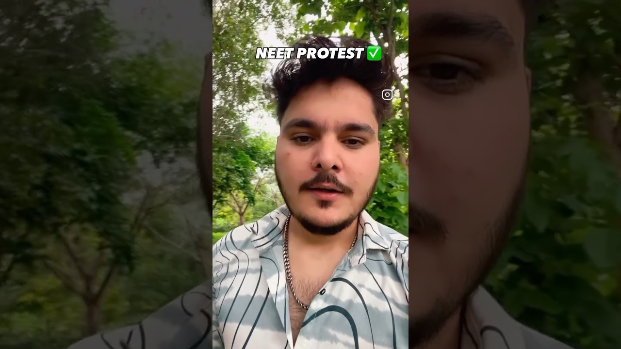 NEET PROTEST ✅ #shorts #youtube #neet