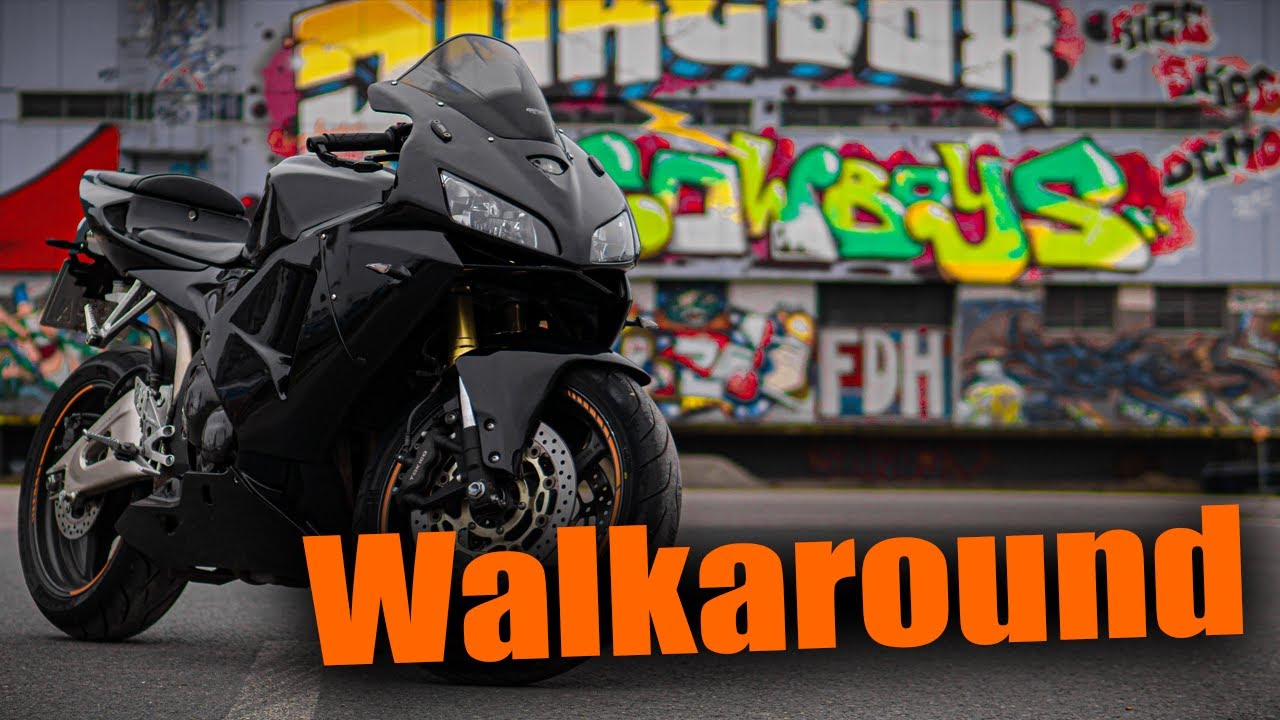 Walkaround! 🔥 Sie ist zu 90% FERTIG! 🧡 Honda CBR600RR PC37