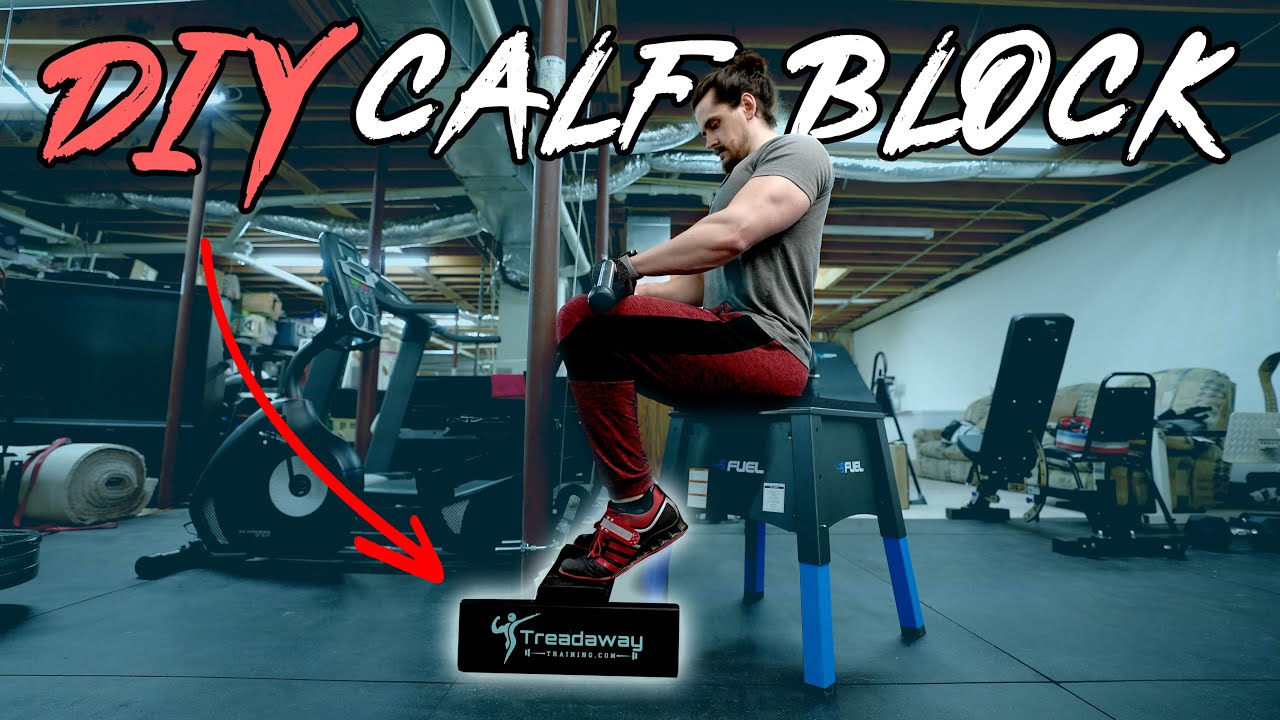 DIY Calf Raise Block (Under $20!) - Calf Exercises at Home