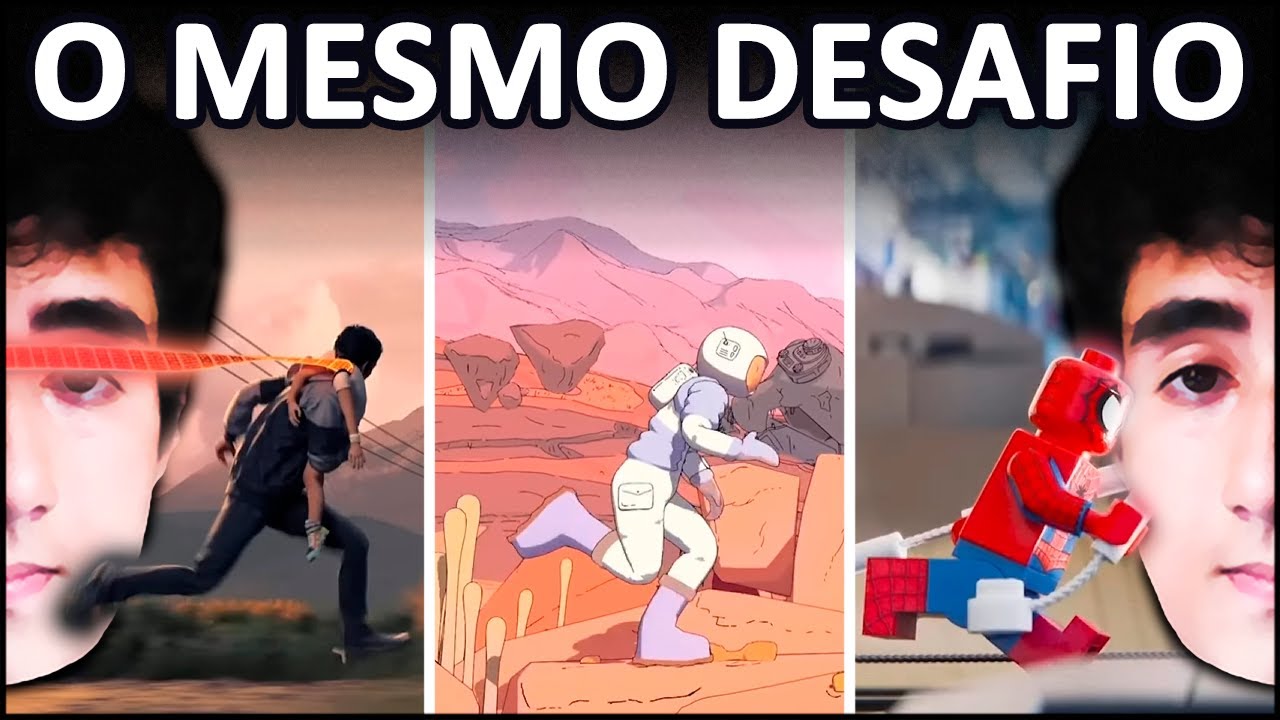 Felps assistindo 100 ANIMADORES fazendo o MESMO DESAFIO 🎨