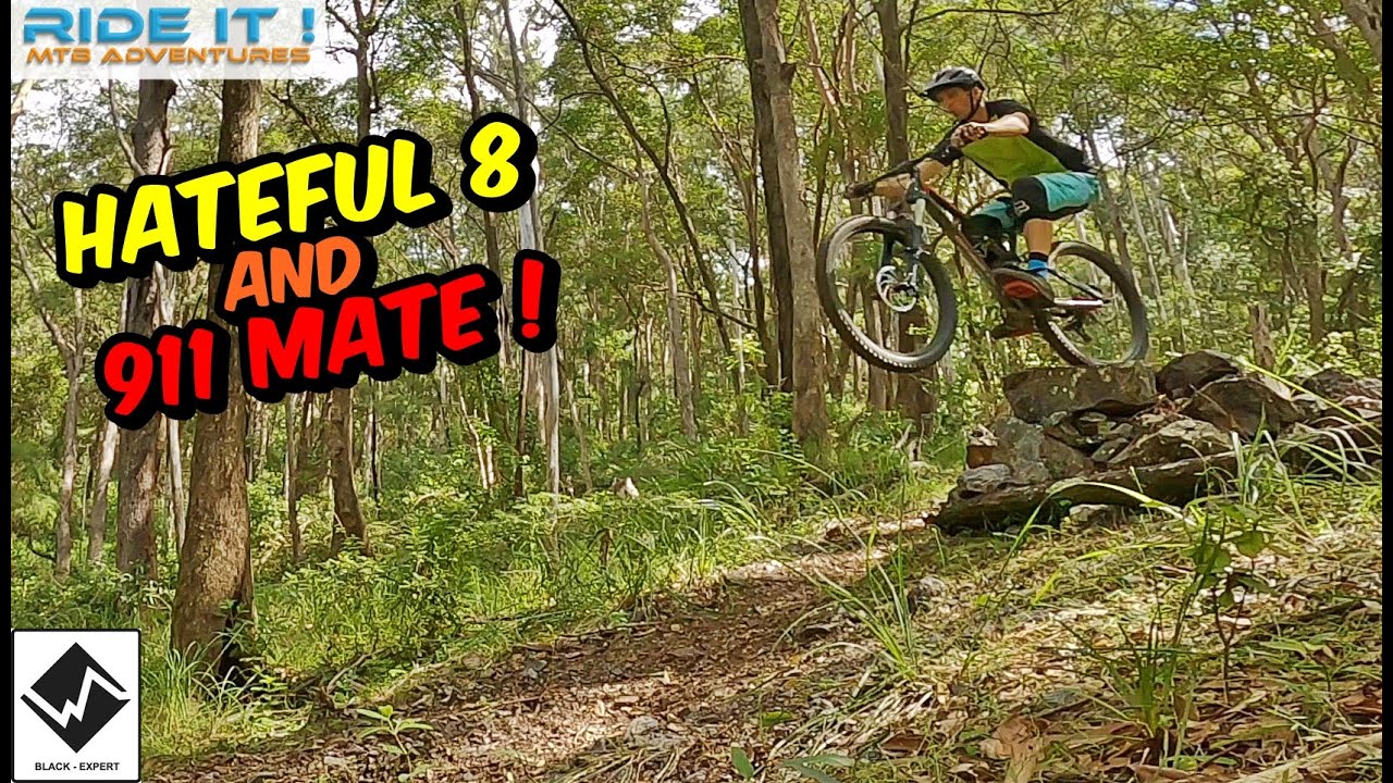 Nerang's Black Diamond DH Double - Hateful 8 and 911 - Trail Detail Video