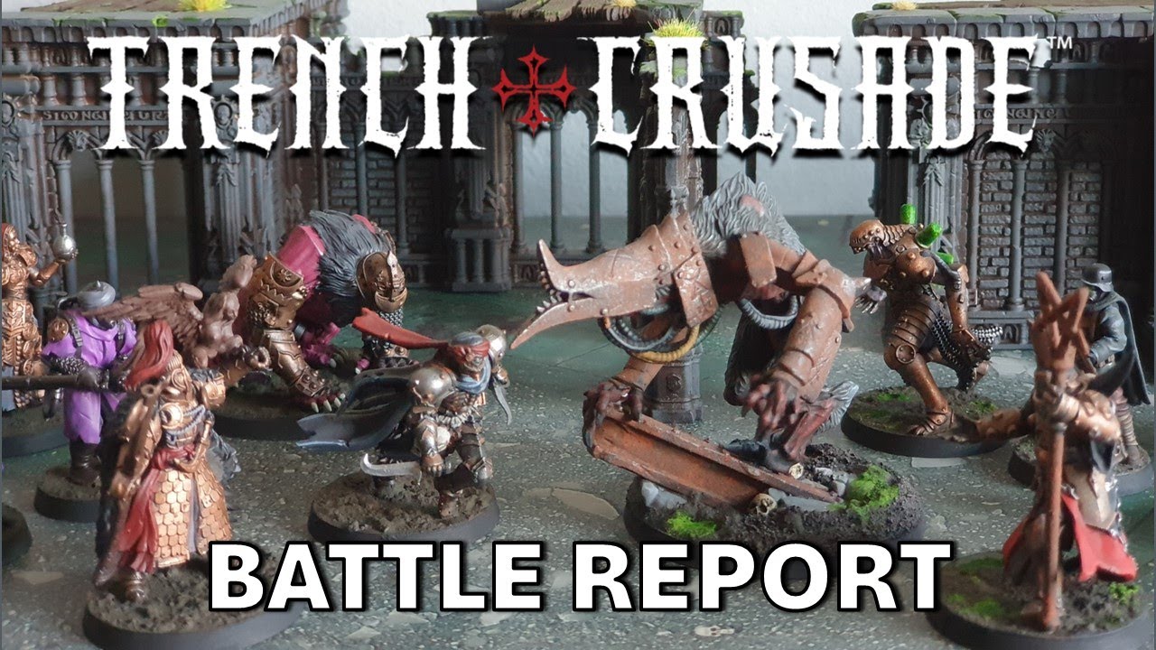 Is this the WORST TRENCH CRUSADE BAT REP on YouTube?! Heretic Legion/Iron Sultanate