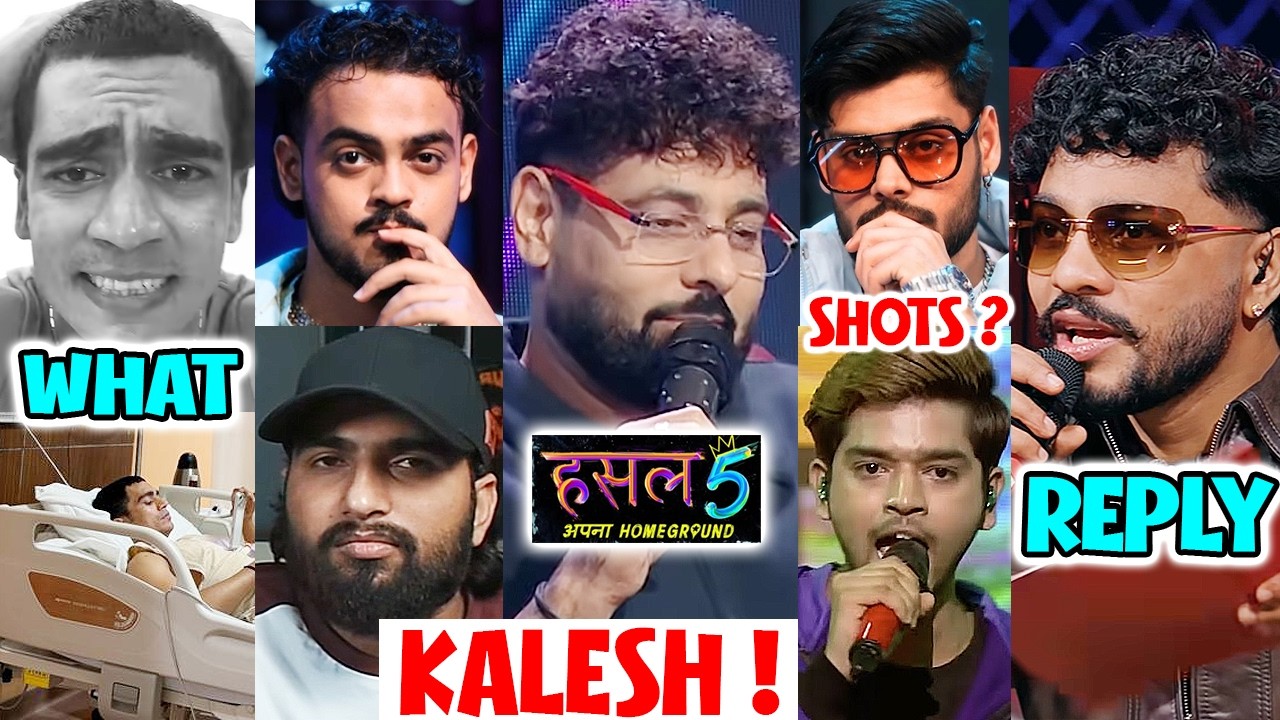 HUSTLE 5 KALESH❗MC SQUARE REACTS | ANSH SHOTS ON PARADOX⁉️, RAFTAAR RESPOND ON HATE, PANTHER 🫨⁉️