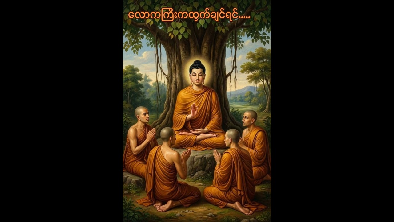 #လောကကြီးကထွက်ချင်ရင် ကျင့်ကြံရမည့်တရား#တရားတော်#fyp