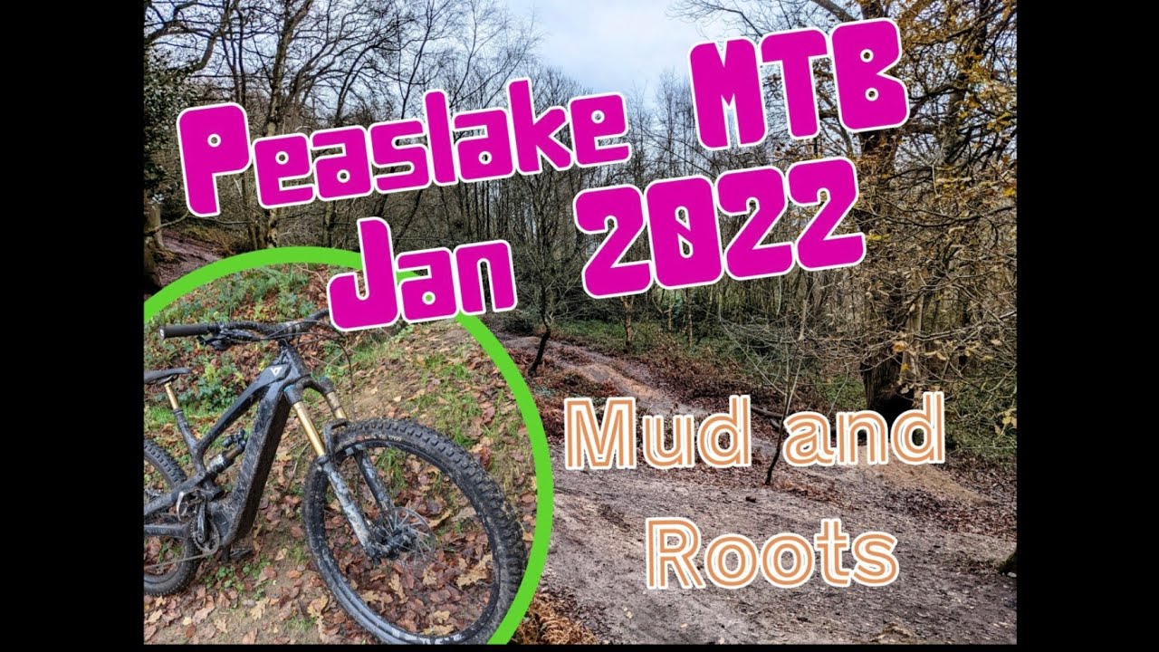 MTB Singletrack Riding - Mud and Roots at Peaslake