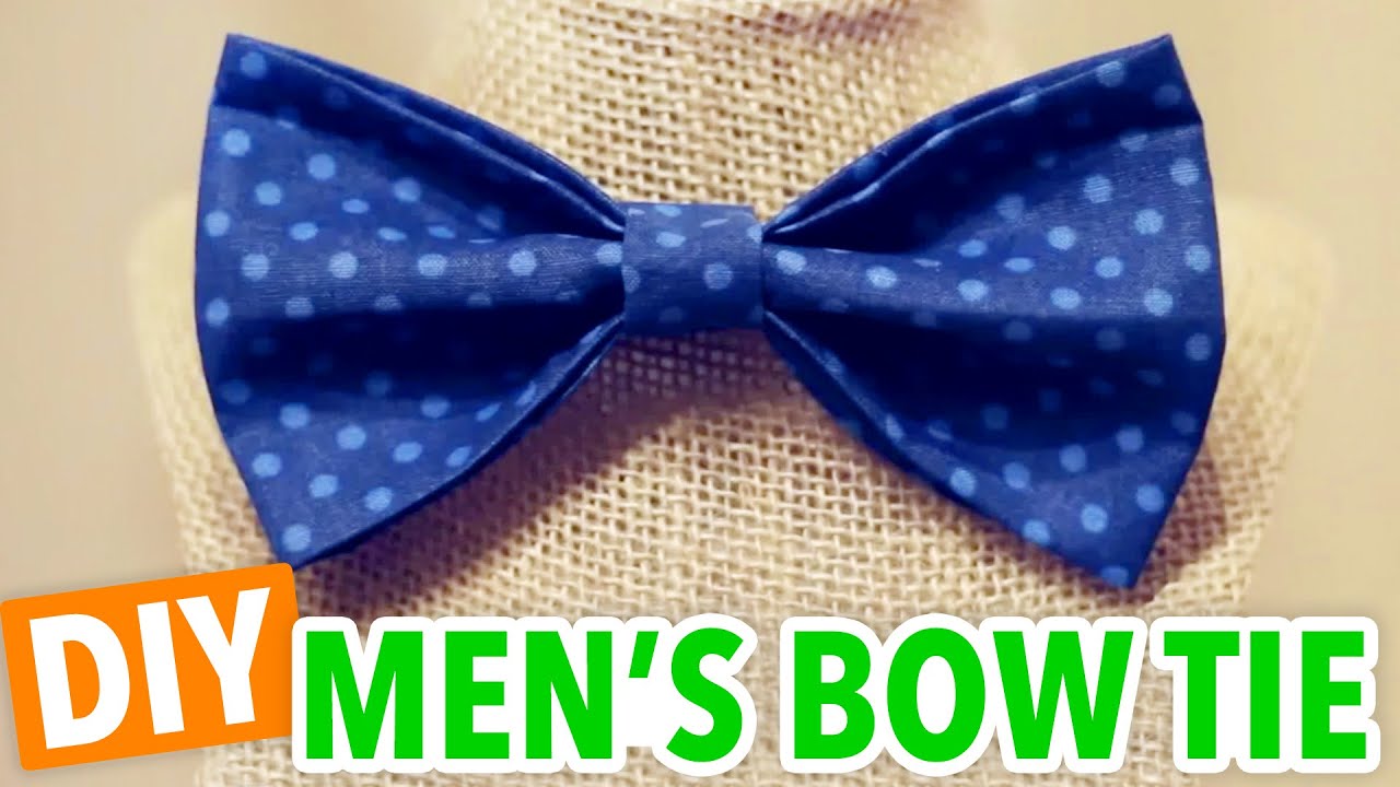 DIY Men's Bow Tie | Father's Day Gift Ideas