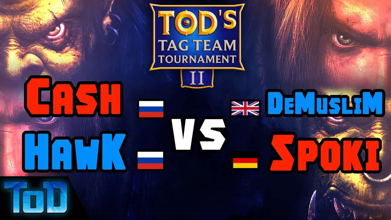 Cash & HawK vs DeMusliM & Spoki - ToD's Tag Team Tournament #2 Group A