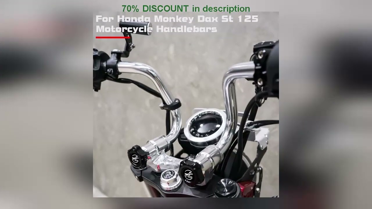 Why Everyone’s Talking About This Product! CNC Aluminum Handlebar for Honda Monkey? 125 ?DAX ST 12