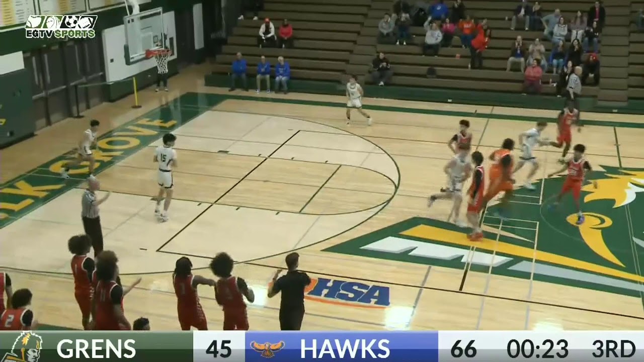 EGTV Sports: EGHS Boys Basketball vs Hoffman Estates - 2/13/26
