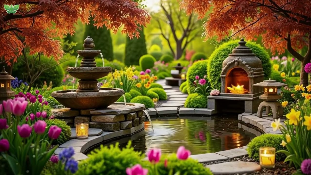 Healing Music with Gentle Water Sounds 🌿 Inner Peace & Stress Reduction