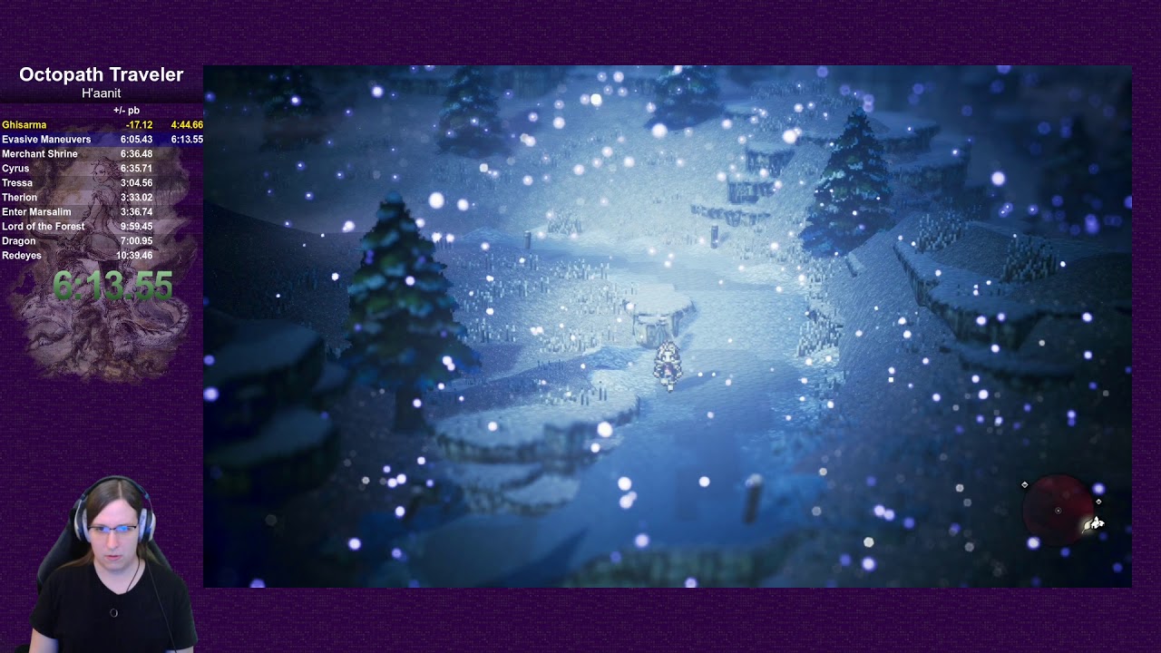 Octopath Traveler Haanit Speedrun (1:00:30)