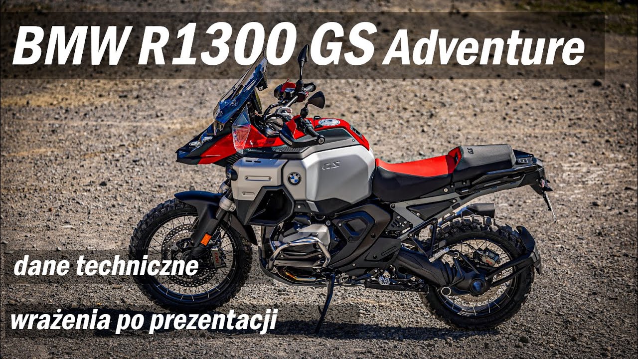 BMW R1300 GS Adventure - wrażenia po prezentacji, co nowego, jakie zmiany, kiedy w salonach