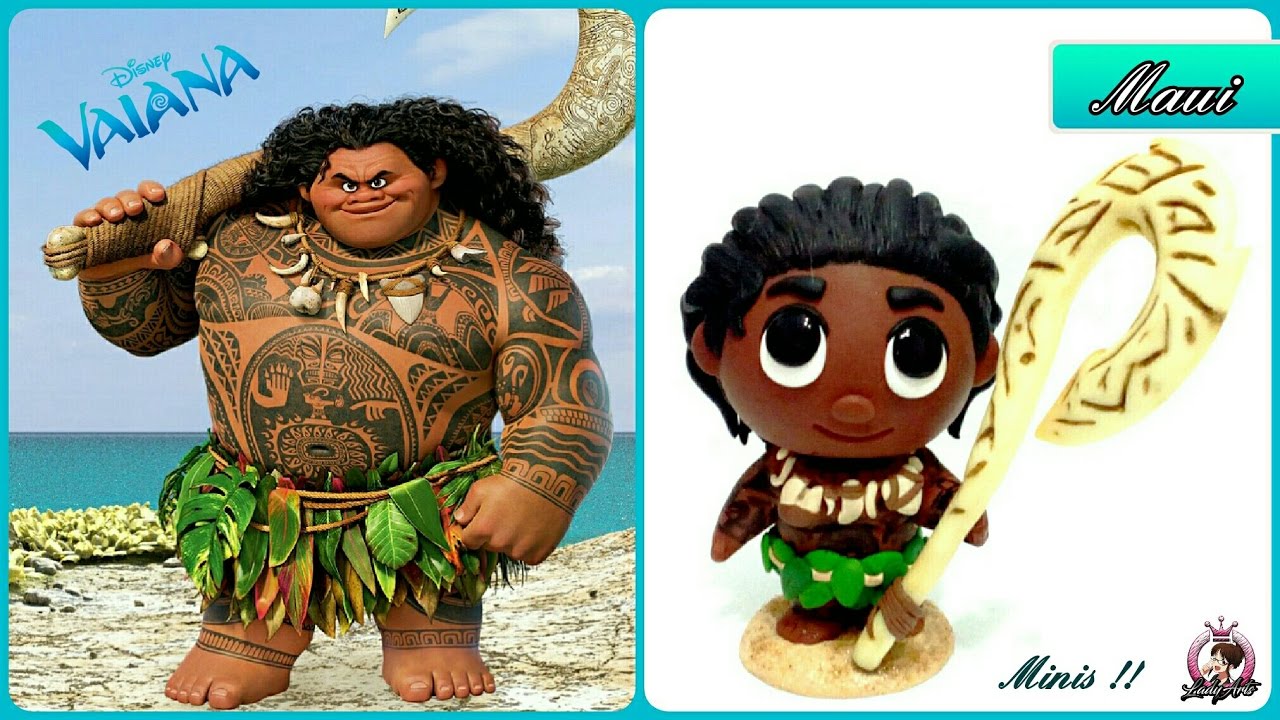 MAUI | Polymer Clay Tutorial | Disney