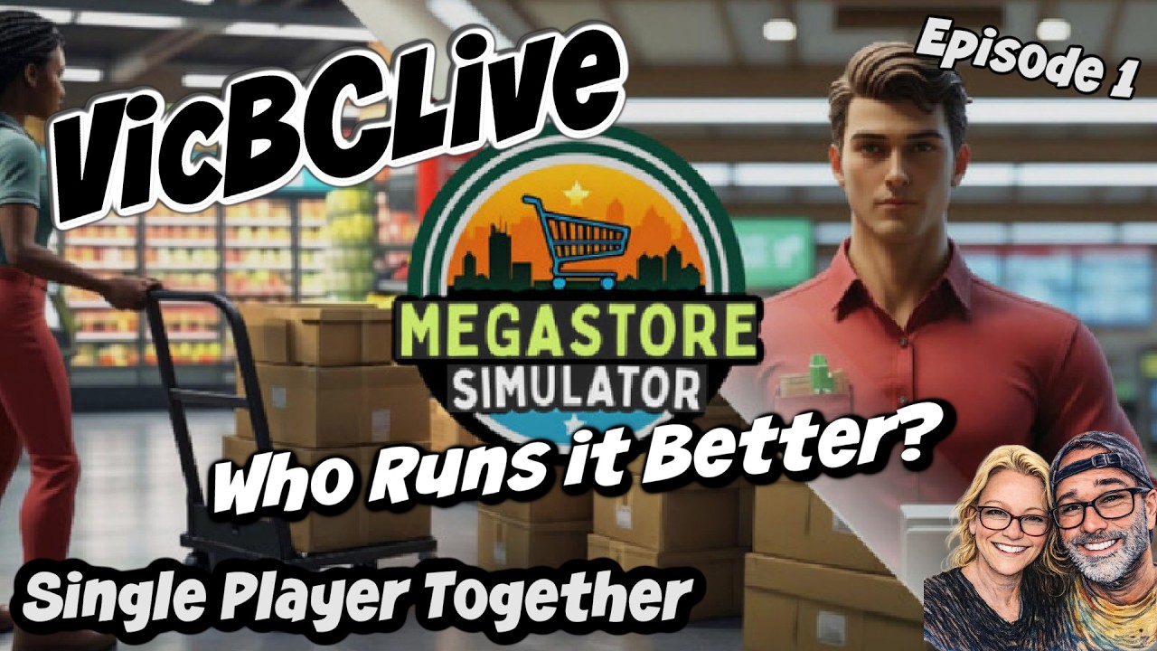 Megastore Simulator #megastoresimulator #simulator #gaming #coop #couple