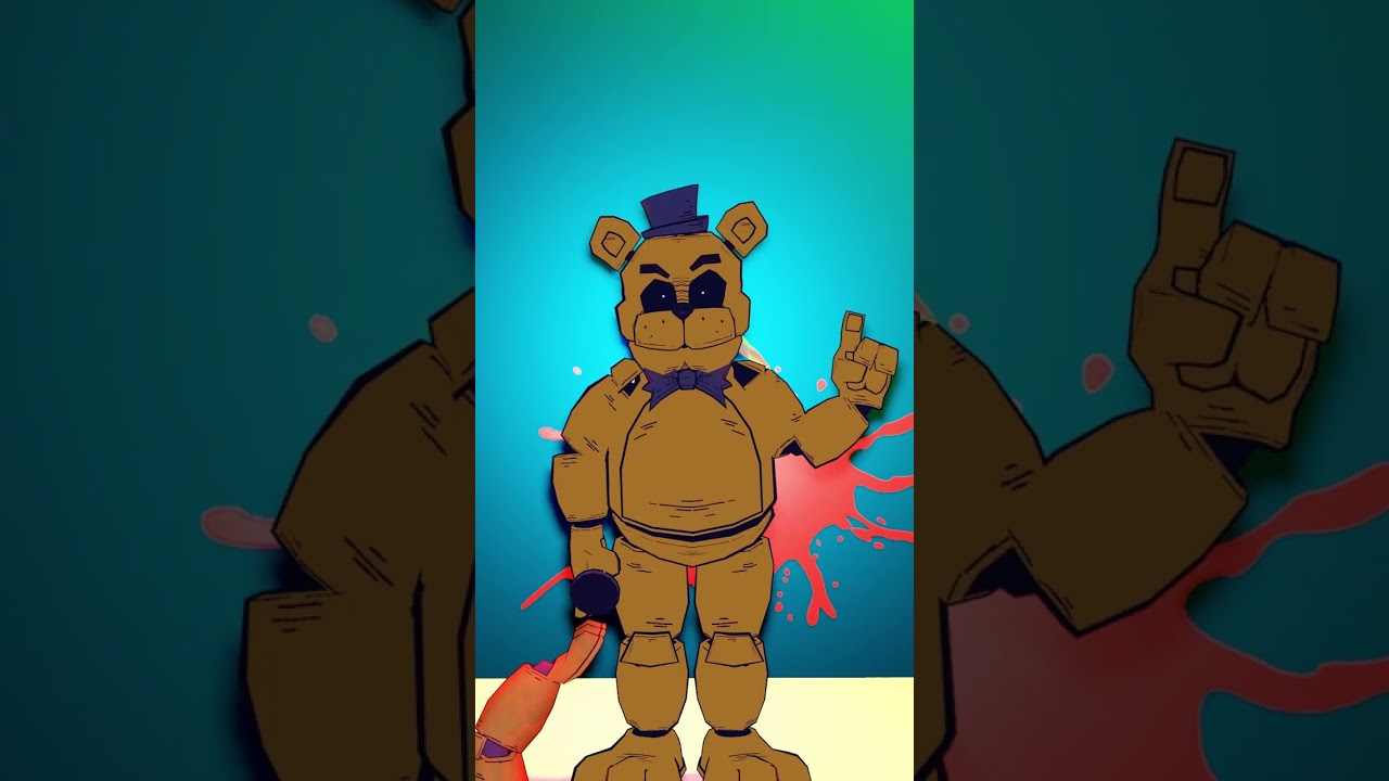 (Subscribe!) stuck inside short 2  #fnaf