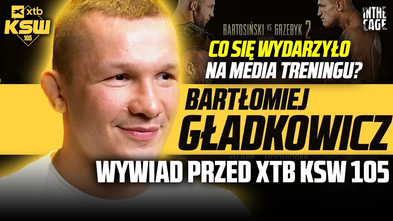 Bartek GŁADKOWICZ o "napiętych spojrzeniach" z ekipą GRZEBYKA | Kto zaczął? | Kiedy wraca do walki?