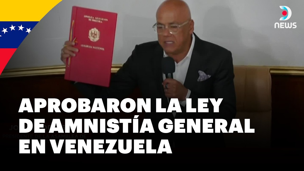Aprobada por unanimidad la Ley de Amnistía General en Venezuela | DNews