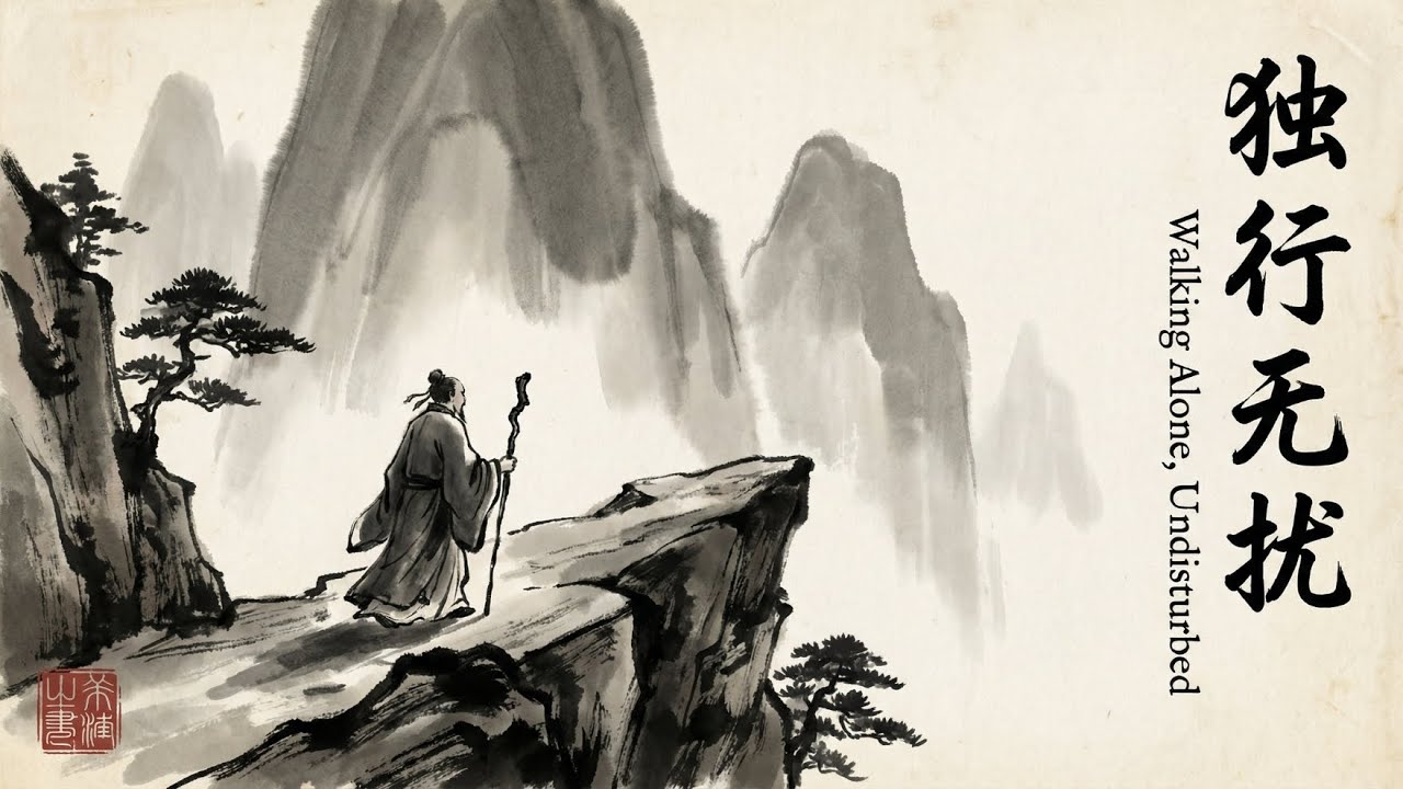 冥想療癒中國風音樂《独行无扰》(Walking Alone, Undisturbed)｜2小時禪意音樂｜無鼓點｜古箏・竹笛 (Guzheng & Dizi)｜Chinese Zen Music