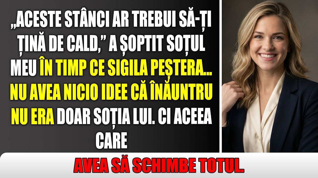 În expediție, soțul m-a încuiat într-o peșteră - credea că nu voi găsi ieșirea niciodată...