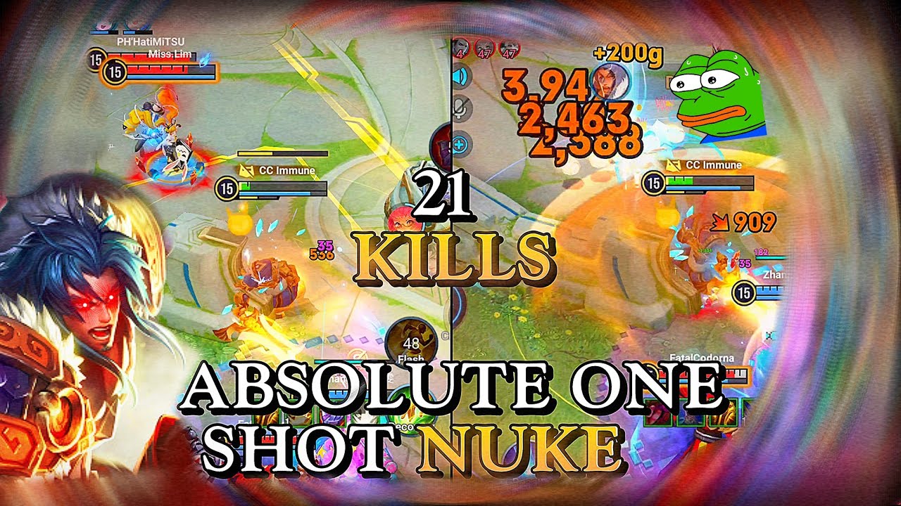 Xiang Yu Absolutely COOKING The Enemy ( 21 Kills ) ~ Honor of Kings
