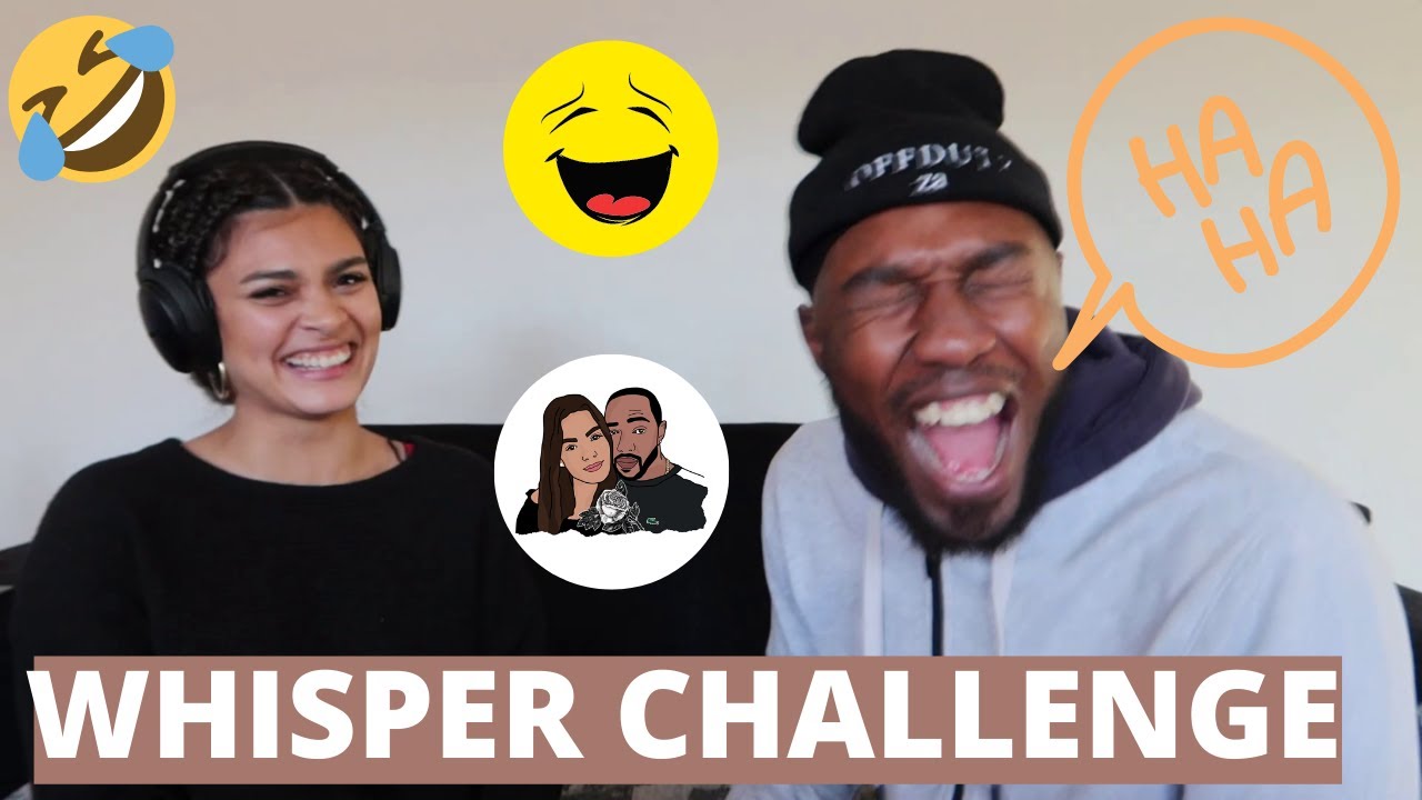 THE WHISPER CHALLENGE! I TRICKED MY GIRLFRIEND!!! | R&I