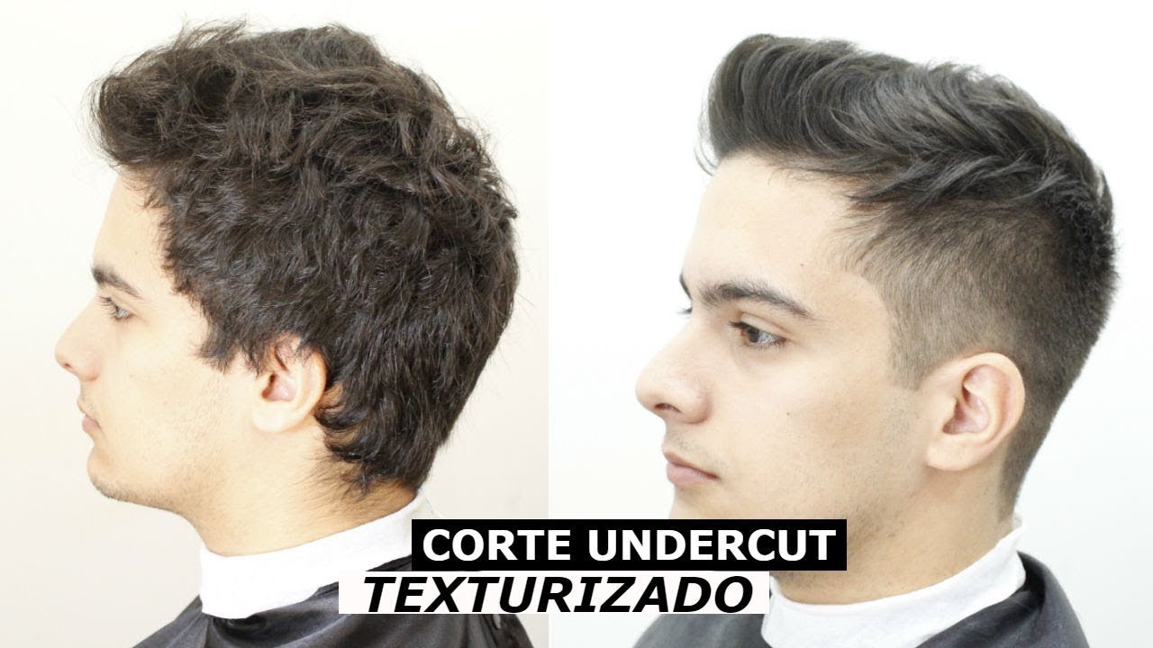 Corte Masculino Undercut Texturizado | Corte de Cabelo Masculino