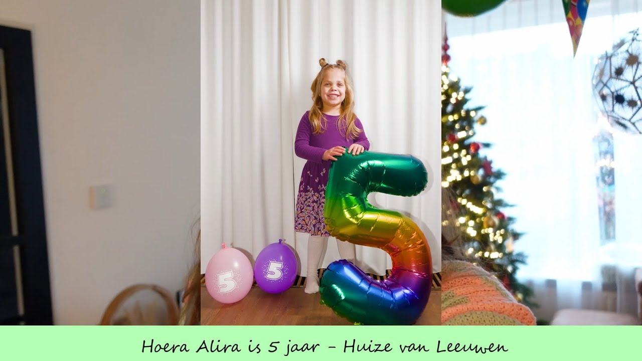 HOERA ALIRA IS 5 JAAR - HUIZE VAN LEEUWEN