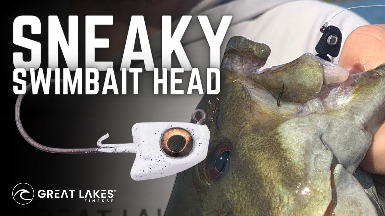 New Sneaky Swimbait Head by Great Lakes Finesse