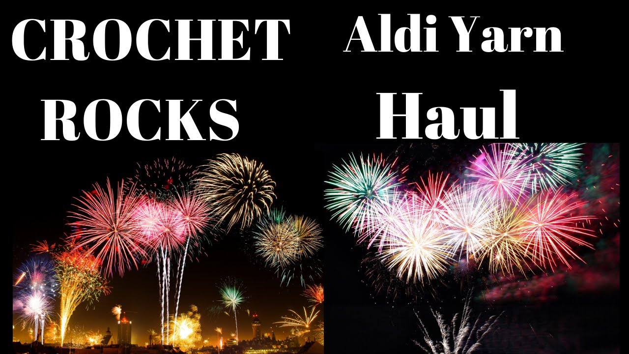 Mega Aldi Yarn Haul & announcements