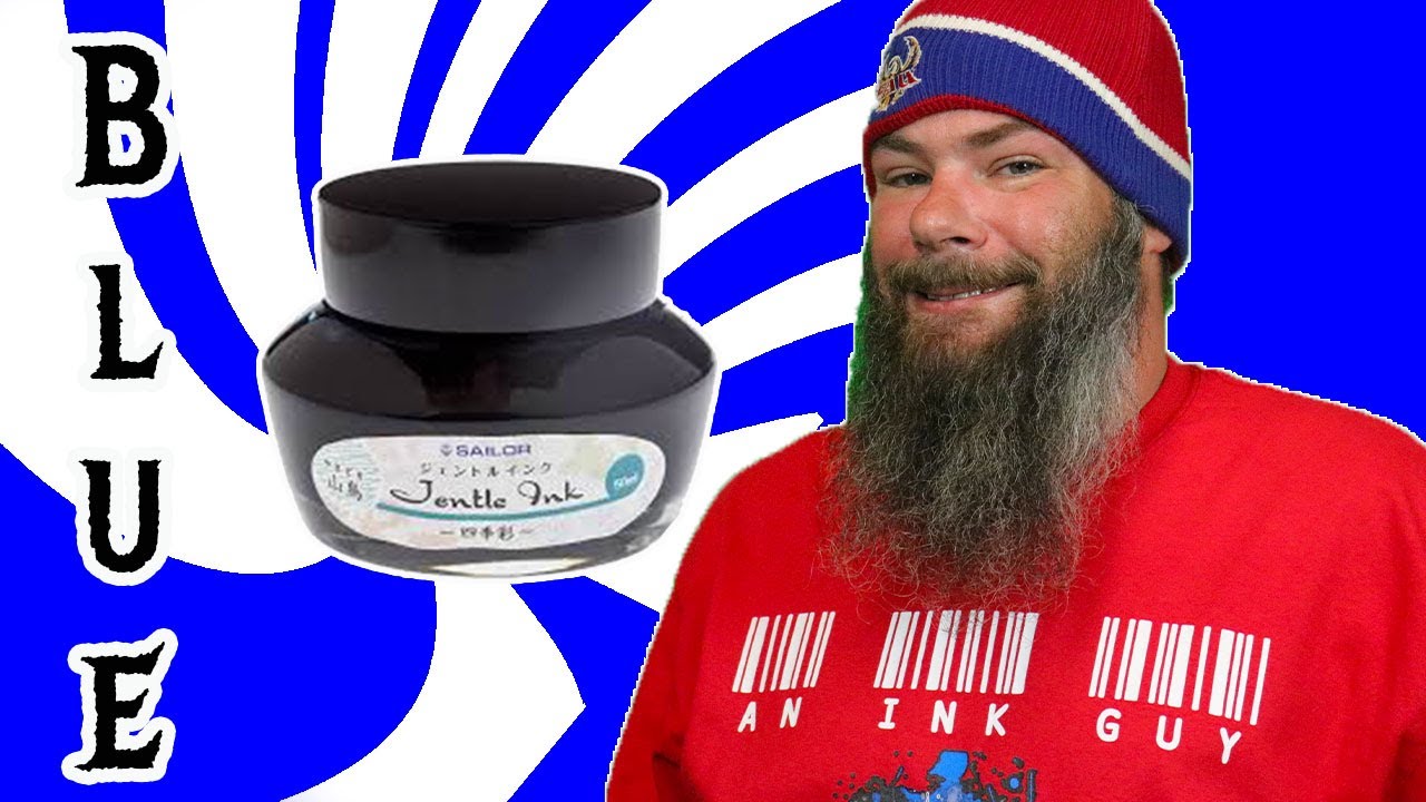 Sailor  Jentle  Blue Fountain Pen Ink #fountainpenink #fountainpens
