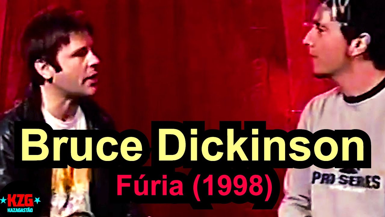 BRUCE DICKINSON no FÚRIA em 1998 - por Gastão Moreira  ⭐️
