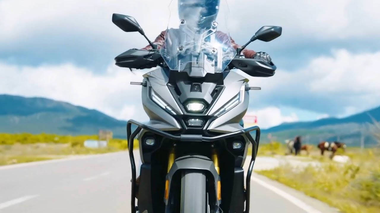 Новый скутер для приключений VOGE SR450X 2026 года