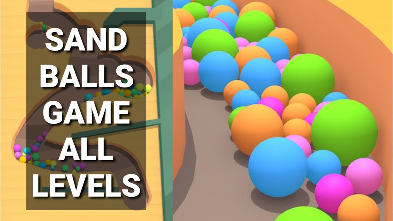 Sand Balls Game All LEVELS Ep 1 - 24 Gameplay