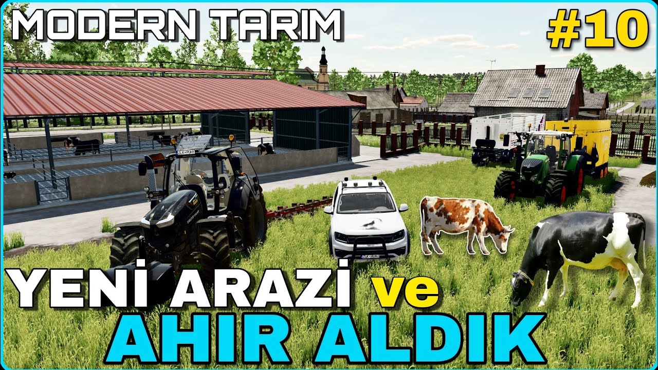 AHIRI TAŞIDIK - ÇİFTLİĞİ DÜZENLEDİK - ARTIK SATIŞ NOKTAMIZ TREN GARI #modernfarm #farming