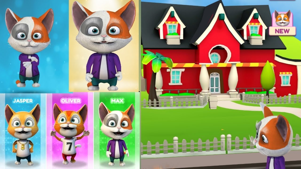 Seav Mey Game Mix/NewVideosForKids, Cat Run Simulator 3D : Design Home