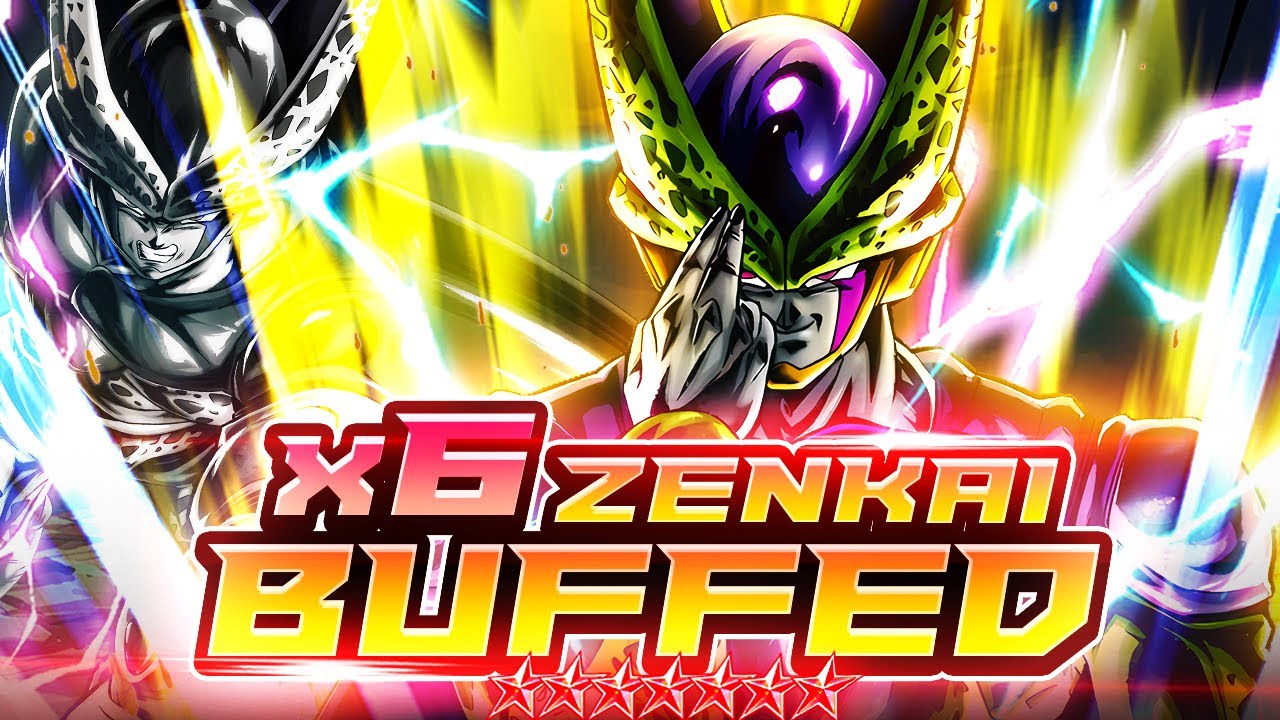 6x ZENKAI BUFFED REVIVAL CELL IS THE DEFINITION OF PERFECT! | Dragon Ball Legends
