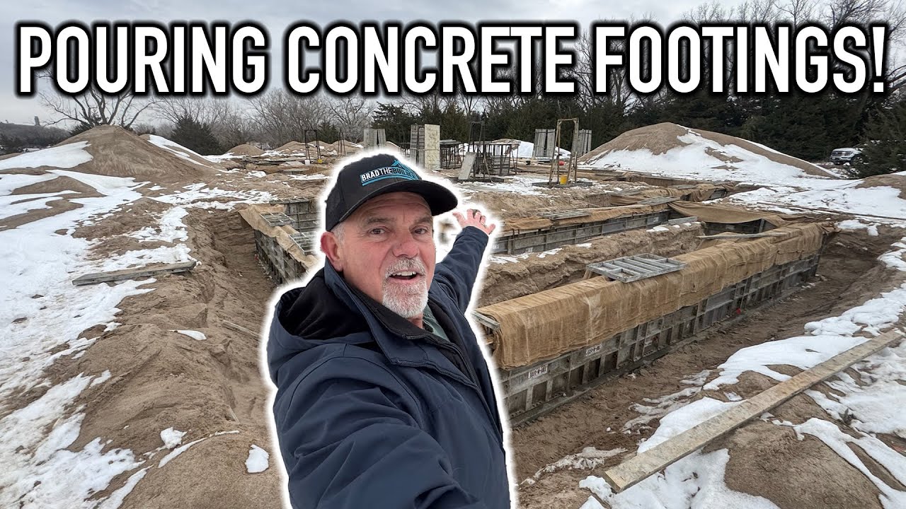 Is it Too Cold to Pour Concrete Walls? (200 Acre Home Build Ep. 2)