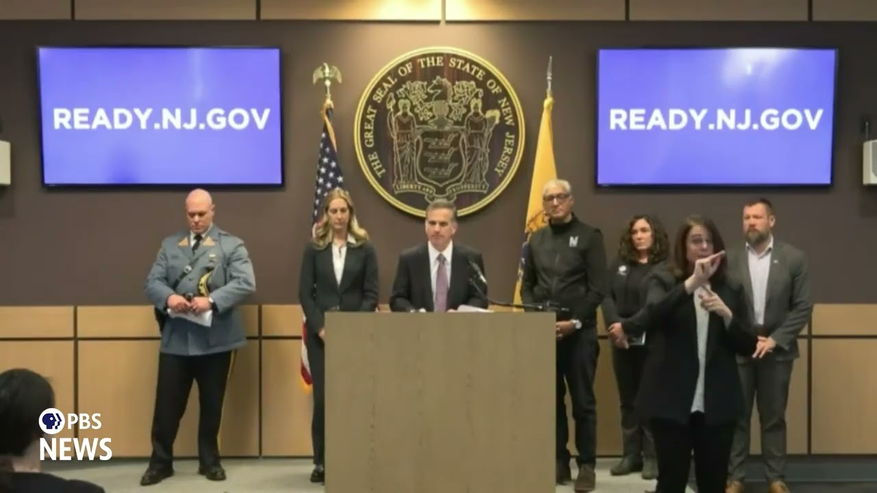 WATCH: New Jersey Gov. Mikie Sherrill declares state of emergency over severe winter storm
