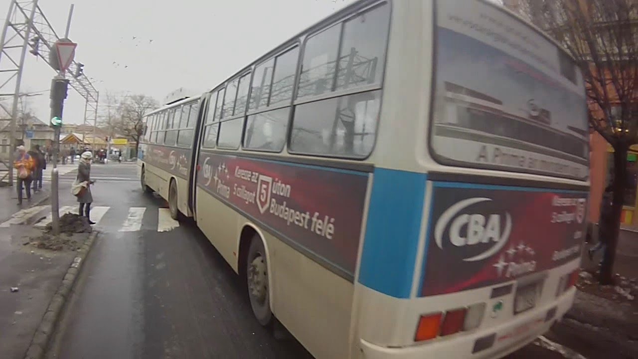 Unacceptable driving by bus driver - GOX-158 Tisza Volán