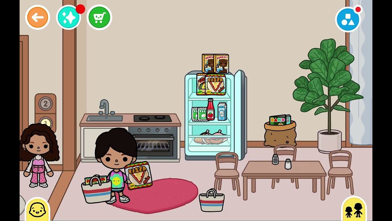 Rosy sneaks out at night ( toca boca )