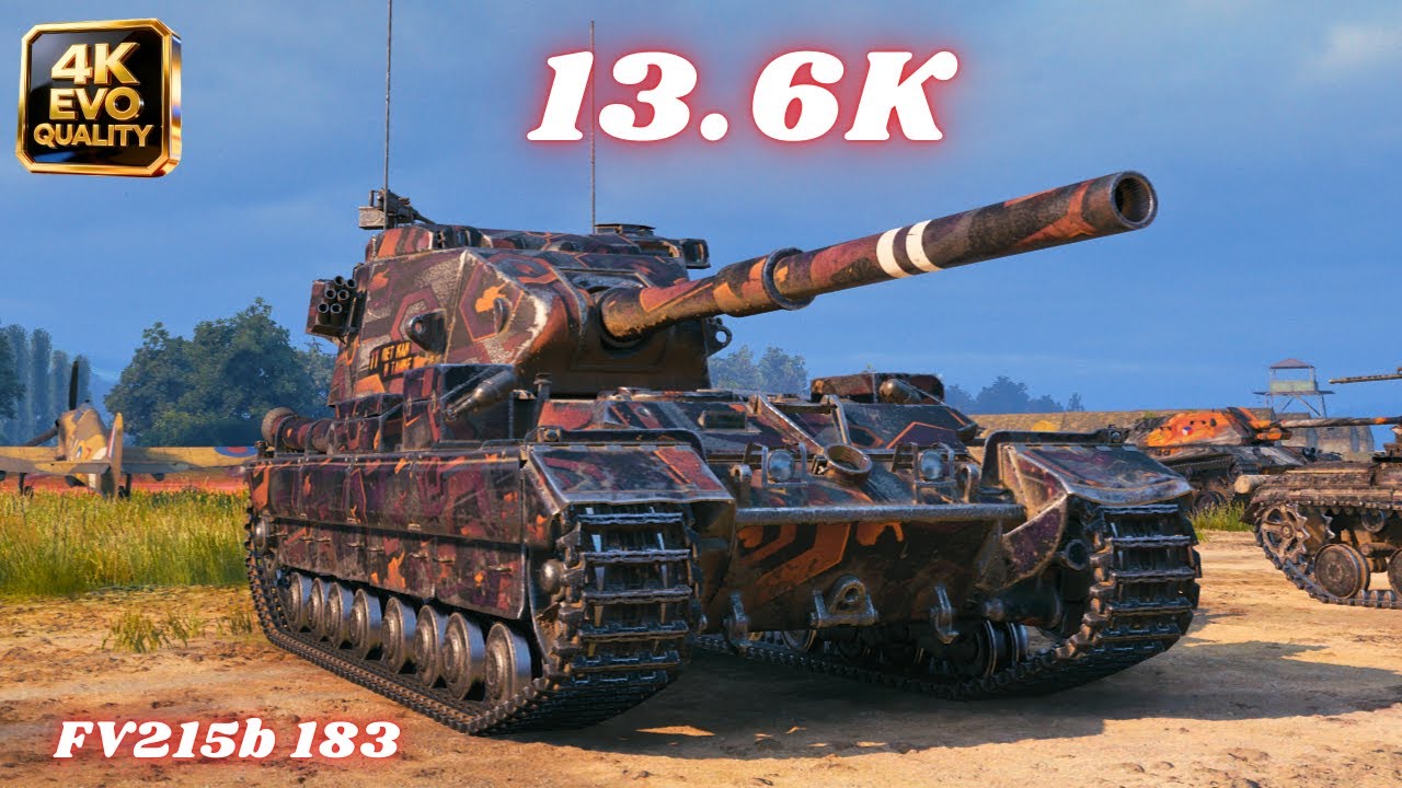 FV215b 183  13.6K Damage 9 Kills & 2x FV215b (183)  10K & 10.6K Dmg World of Tanks