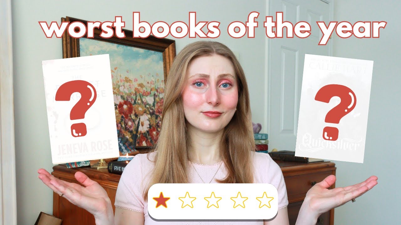 Худшие книги, которые я прочитал в 2025 году (из 101) 📚⭐️💔