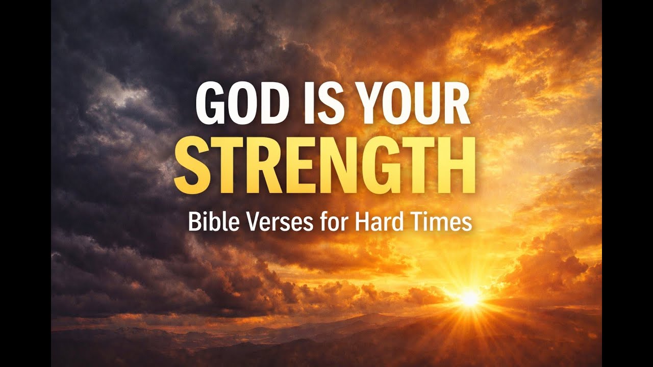 Бог — ваша сила — библейские стихи для тех моментов, когда жизнь кажется тяжелой.